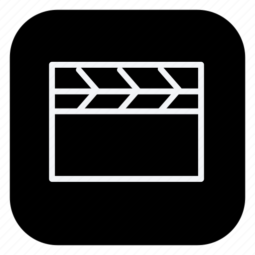 Audio, camera, media, music, photography, video, clapperboard icon - Download on Iconfinder
