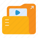 video, archive, data, folder, storage, development