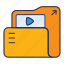 video, archive, data, folder, storage, development 