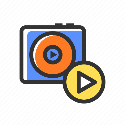 Media, mp3, on, play, player, turn icon - Download on Iconfinder
