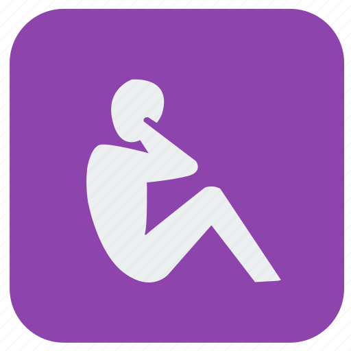 Abs, core, exercise, sit up, six pack icon - Download on Iconfinder