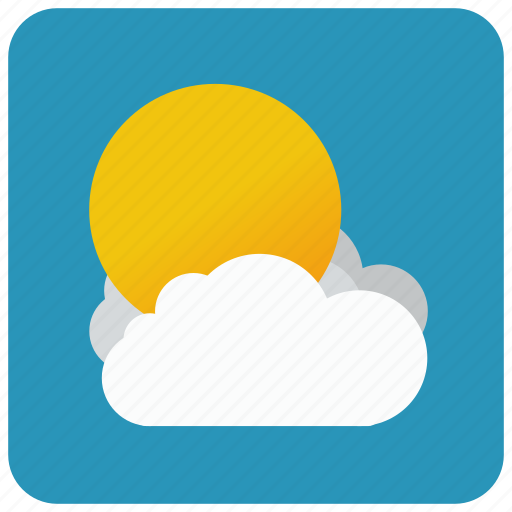 Clouds, outdoor, outside, sun, weather icon - Download on Iconfinder