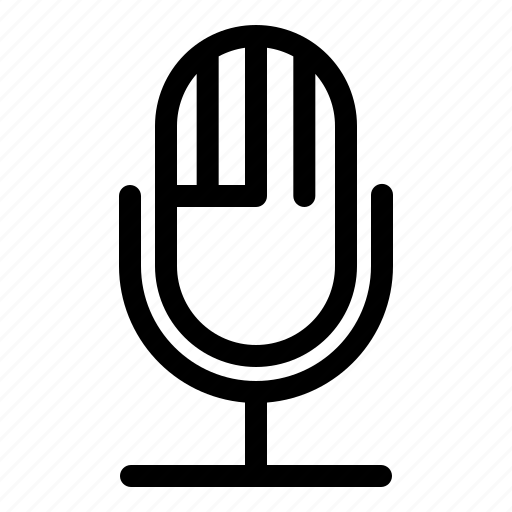 Communication, entertaiment, internet, media, microphone icon - Download on Iconfinder