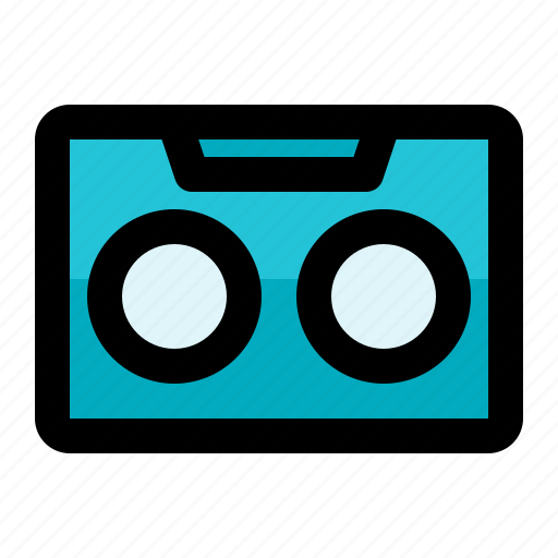 Cassette, music, audio, player icon - Download on Iconfinder