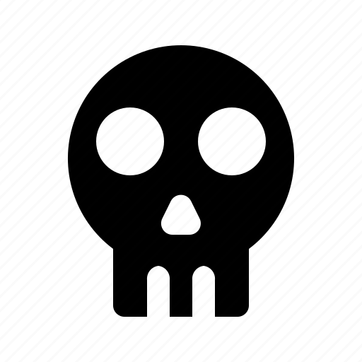Bone, bones, caution, danger, death, skeleton, skull icon - Download on Iconfinder