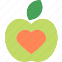 fruit, health, heart, love, medical, organ