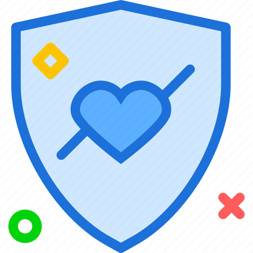 Heart, loveshield, organ icon - Download on Iconfinder
