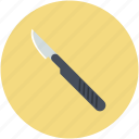 knife, lancet, scalpel, scalpel knife, surgical knife 