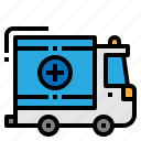 ambulance, medical, service, transport 