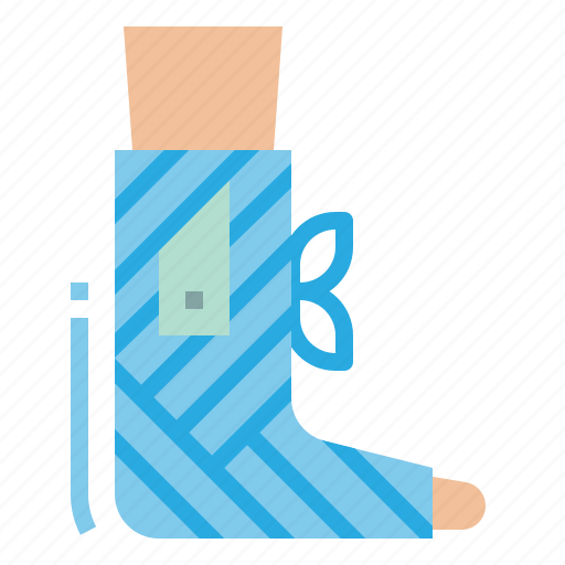 Fracture, injury, medical, splint icon - Download on Iconfinder