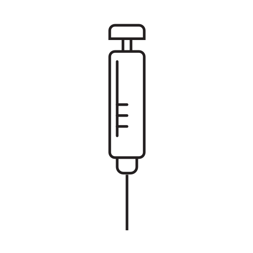 Injection, syringe, injecting, intravenous, vaccination, vaccine icon - Free download