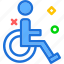chairsign, imobilized, invalid, wheel 