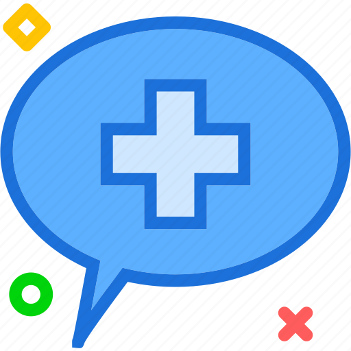 Crosschat, health, medical icon - Download on Iconfinder