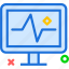 display, ekg, heartbeat, monitor, statssignal 