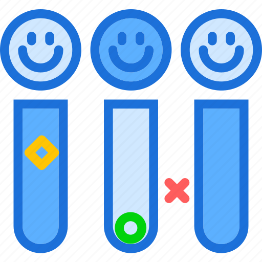 Smiley, test, tubes icon - Download on Iconfinder