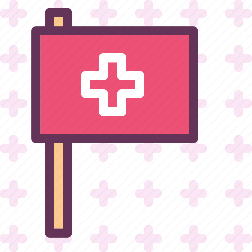 Crossflag, health, medical icon - Download on Iconfinder