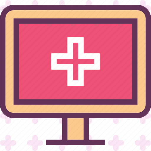 Crossmonitor, display, health, medical, stats icon - Download on Iconfinder