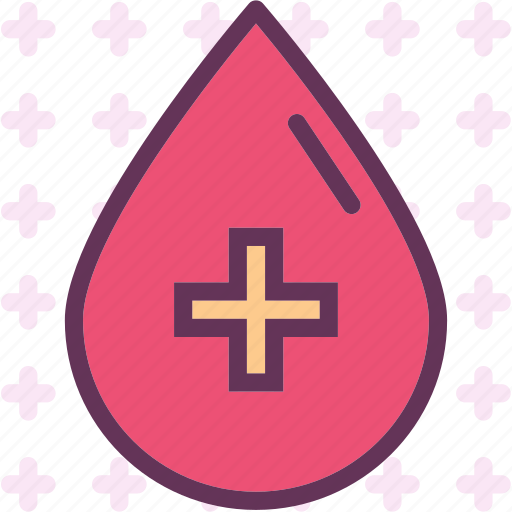 Blood, crossdroplet, health, medical icon - Download on Iconfinder