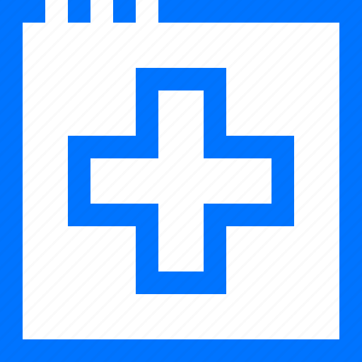 Hospital, medical, sign, square icon - Download on Iconfinder