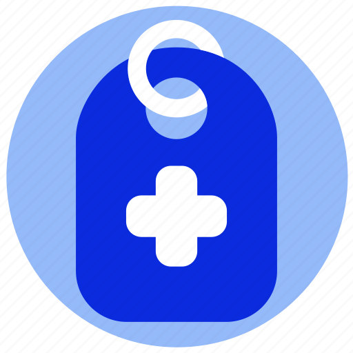 Clinic, health, hospital, medical, medicine, pharmacy, tag icon - Download on Iconfinder