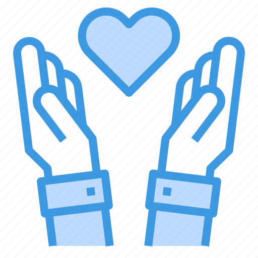 Charity, donate, hands, heart, love icon - Download on Iconfinder