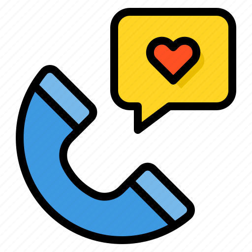Assistance, call, heart, medical, phone icon - Download on Iconfinder