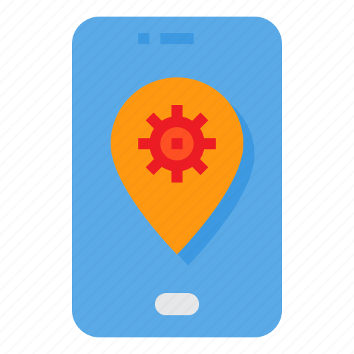 Coronavirus, location, smartphone, tracking, virus icon - Download on Iconfinder