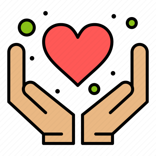 Care, hands, health, heart icon - Download on Iconfinder
