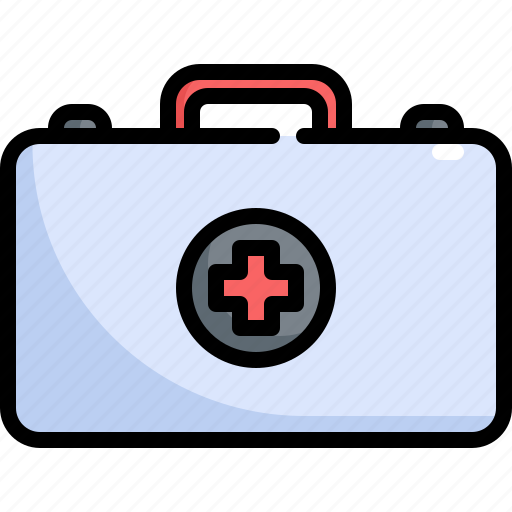 Bag, equipment, first aid kit, health, healthcare, hospital, medical icon - Download on Iconfinder