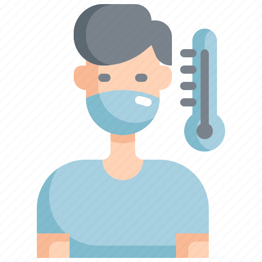 Fever, healthcare, hospital, ill, medical, patient, sick icon - Download on Iconfinder