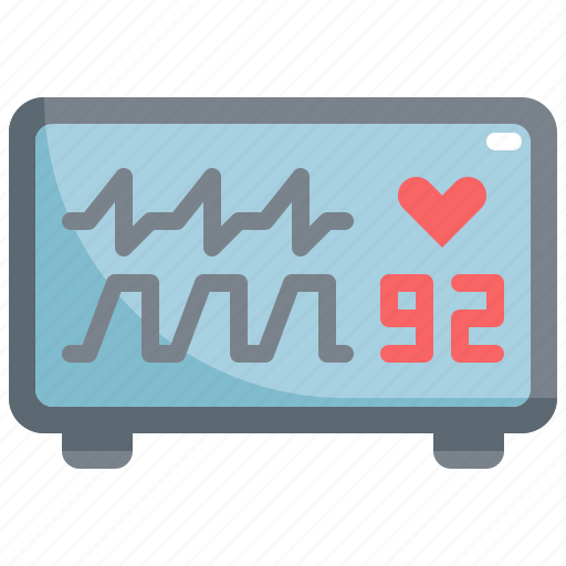 Health, healthcare, heart, medical, monitor, pulse, rate icon - Download on Iconfinder