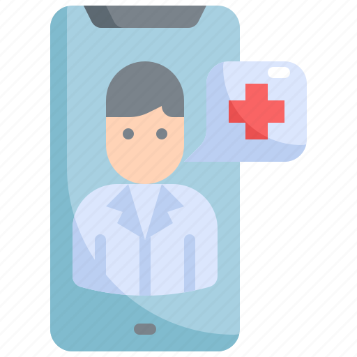 Consultant, doctor, health, healthcare, hospital, medical, mobile icon - Download on Iconfinder