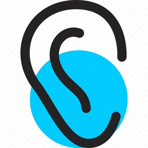 Audio, ear, listen icon - Download on Iconfinder