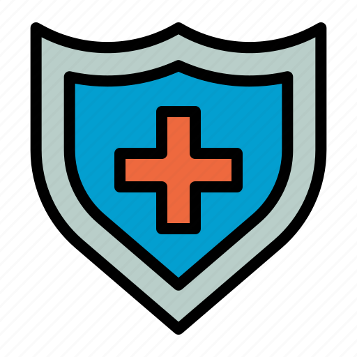 Insurance, medical, health, shield, protected icon - Download on Iconfinder