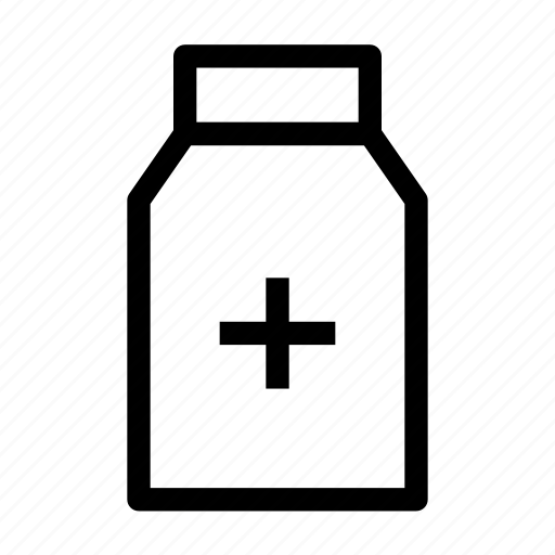 Medicine bottle, bottle, medicine, medical icon - Download on Iconfinder