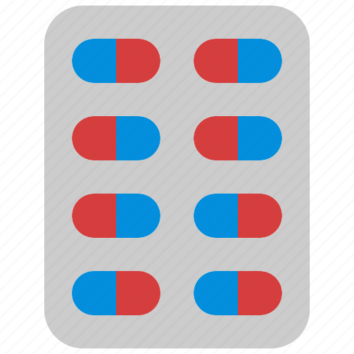 Pill, strip, medicine, pharmacy, drug, tablet, remedy icon - Download on Iconfinder