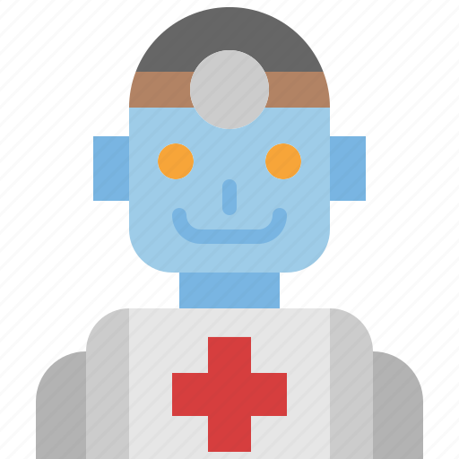 Robot, doctor, medical, futuristic, technology, android, ai icon - Download on Iconfinder