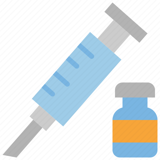 Vaccine, syringe, injection, medicine, drug, vaccination, needle icon - Download on Iconfinder