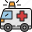ambulance, emergency, rescue, transport, vehicle, urgency, car 