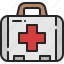 first, aid, kit, medical, emergency, bag, rescue, box, equipment 