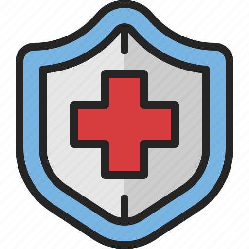 Medical, insurance, protection, shield, security, healthcare, health icon - Download on Iconfinder
