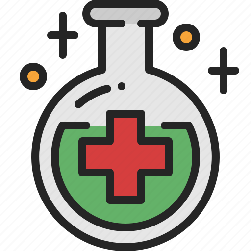 Medical, lab, flask, chemistry, laboratory, science, research icon - Download on Iconfinder
