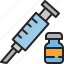 vaccine, syringe, injection, medicine, drug, vaccination, needle 