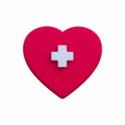 .png, heart, medicine, medical, health, healthcare, care 3D illustration - Download on Iconfinder