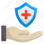 shield, protection, hospital, health, medicine 