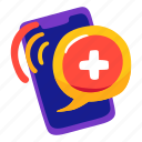 call, care, emergency, medical, stickers, sticker 
