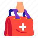 first, aid, kit, bags, emergency, medical, stickers, sticker 