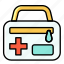 first aid, travel, medicine, kit, treatment, medical, emergency, aid, bag 