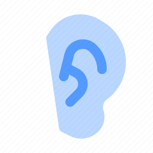 Ear, hear, listen, earlobe, auditory icon - Download on Iconfinder