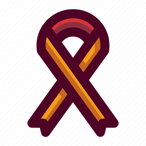 Hiv ribbon, ribbon, hiv, aids, aids ribbon, aids website, medical icon - Download on Iconfinder